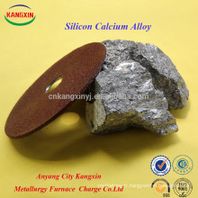 Alliage de calcium de silicium / SiCa comme inoculant addictif pour la production de fonte ductile